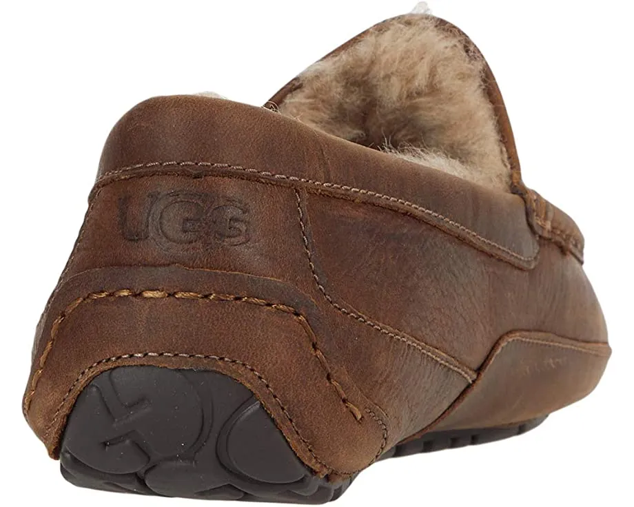 Ascot UGG slippers, tan