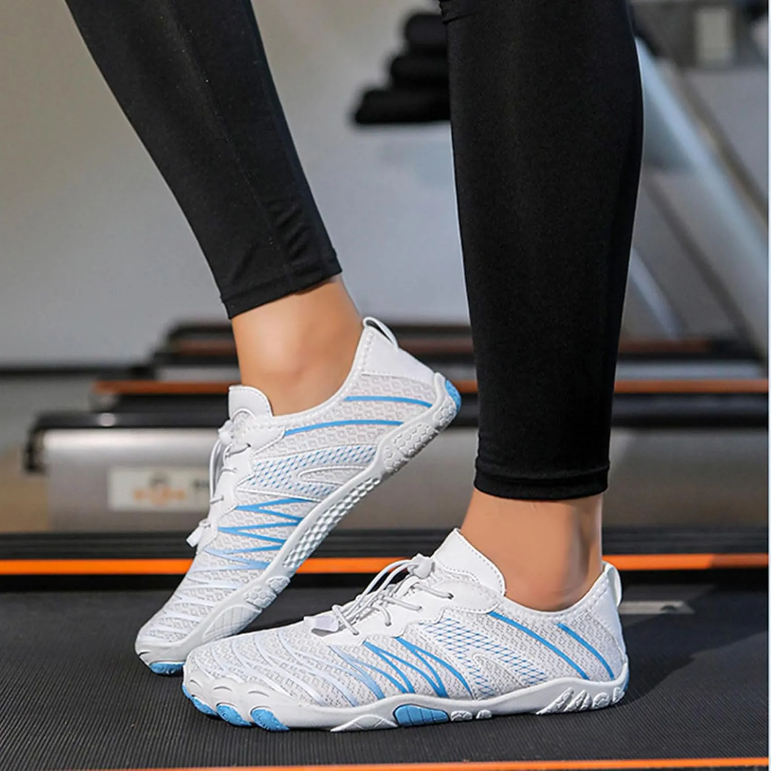 Barefoot Water Shoes for Women Wide Toe Box Shoe Pro-Healthy,Non-Slip Sneakers Pro Barefoot Shoes Beach Pool Aqua Swim Surf Hiking Footwear Summer Lightweight Running Trekking Trail Sneaker Unisex