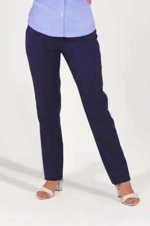 Bluebird Women Navy Blue Trouser
