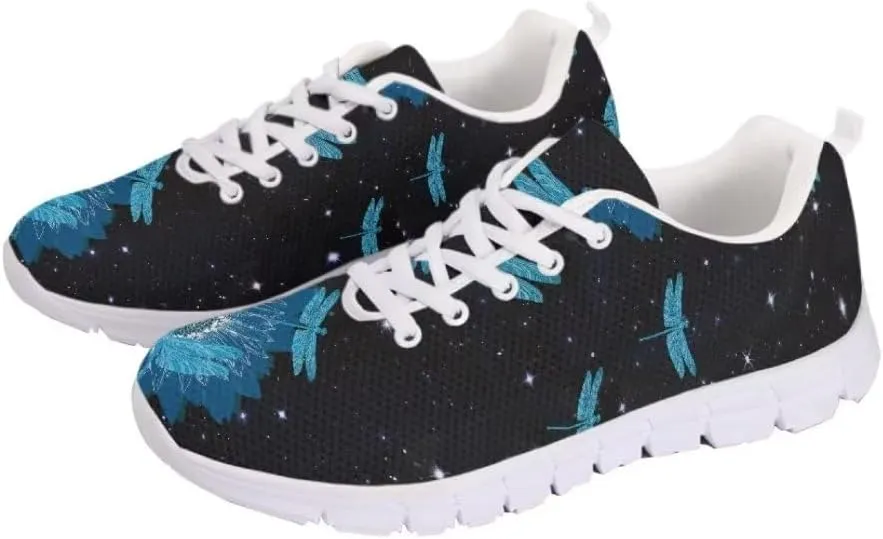 Jeiento Running Shoes for Women Girls Breathable Mesh Tennis Shoes Casual Gym Sports Shoes Non Slip Walking Sneakers for Men Teenager