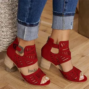 Ladmiple Wedge Sandals for Women Dressy Slip-On Sandal Summer Casual Beach Shoes Open Toe Ankle Buckle Platform Sandal