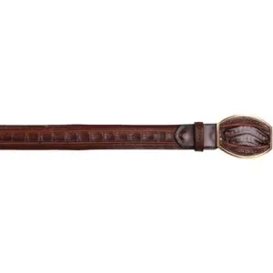 Men's Los altos Caiman Belly Laser Design Casual Belt C24U8216