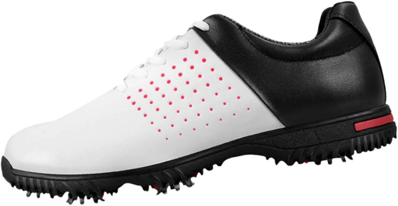Men's Waterproof Golf Shoes with Spikes