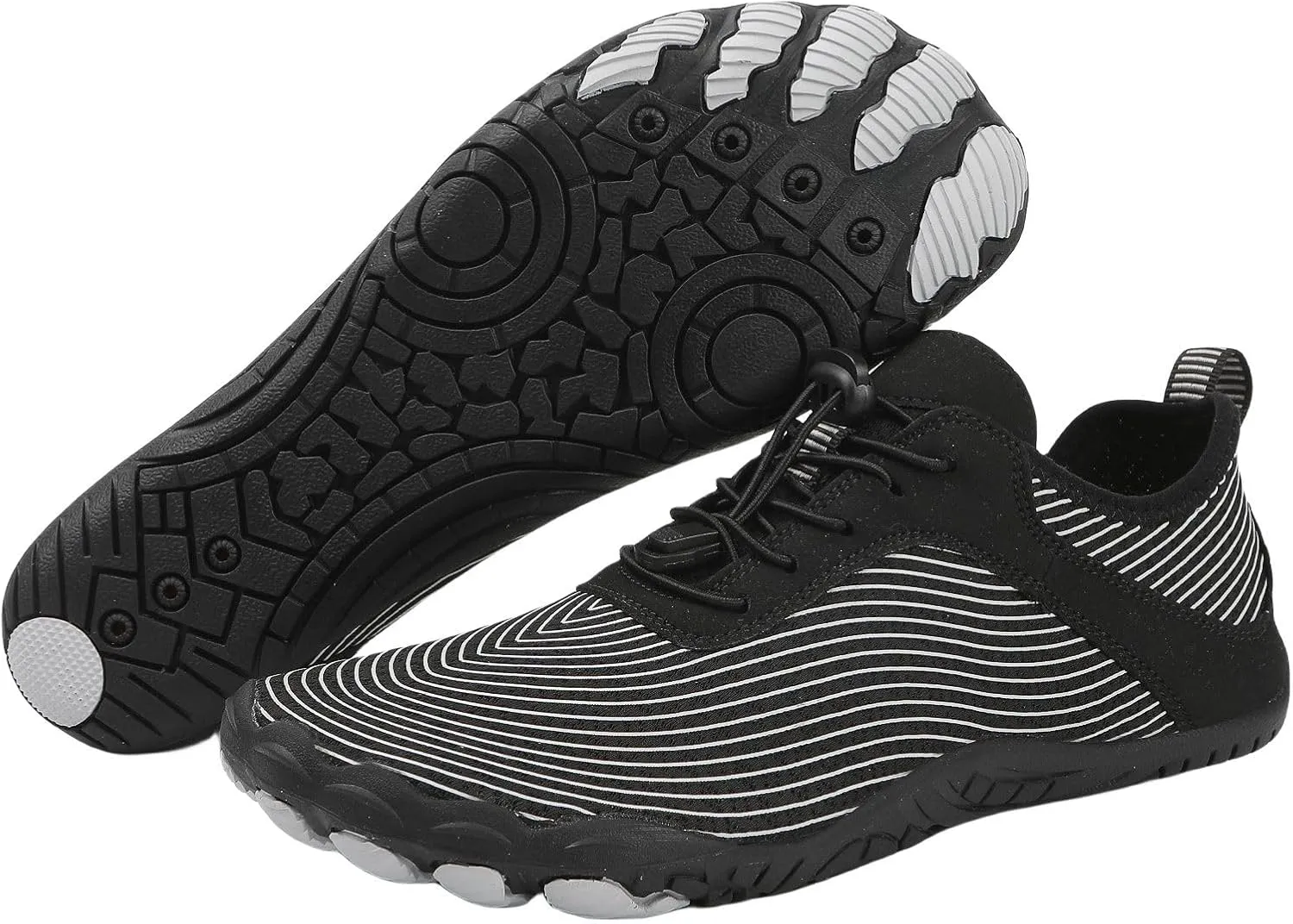 Mens Womens Hike Barefoot & Minimalist Shoes | Wide Toe Box | Footwear Breathable Healthy & Non-Slip Hiking Trail Running Shoes Beach Pool Swim Surf Walking Shoes