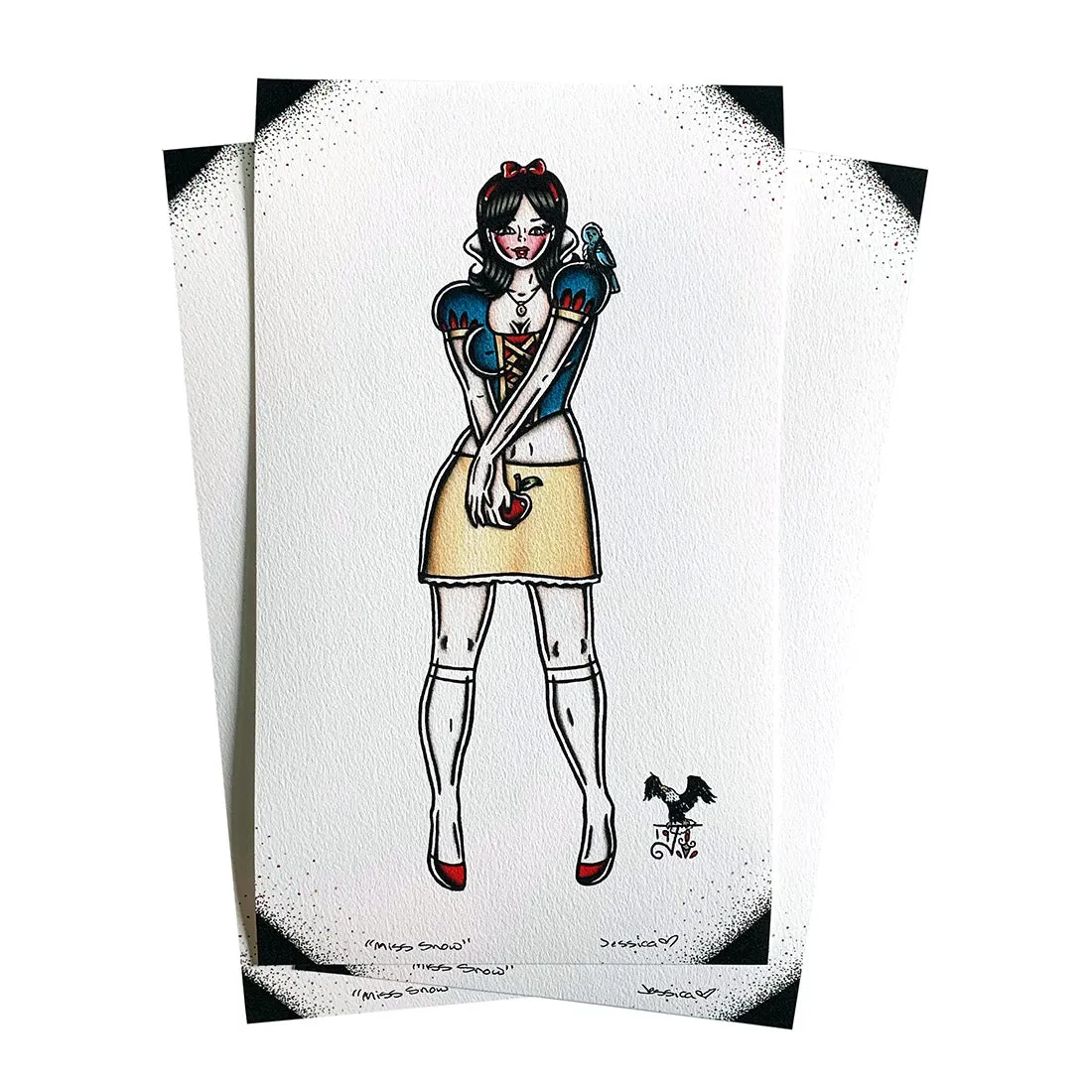 Miss Snow Print