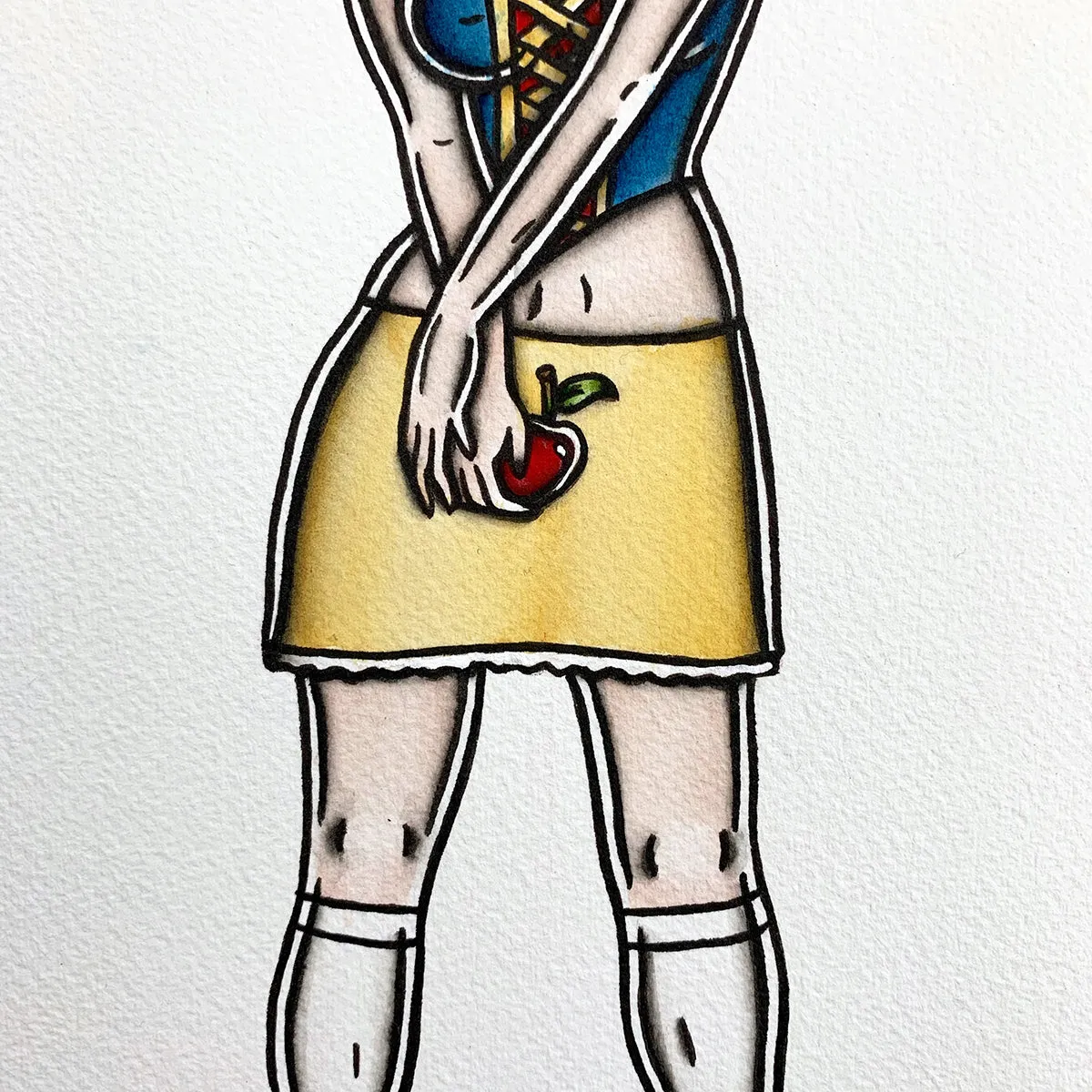 Miss Snow Print