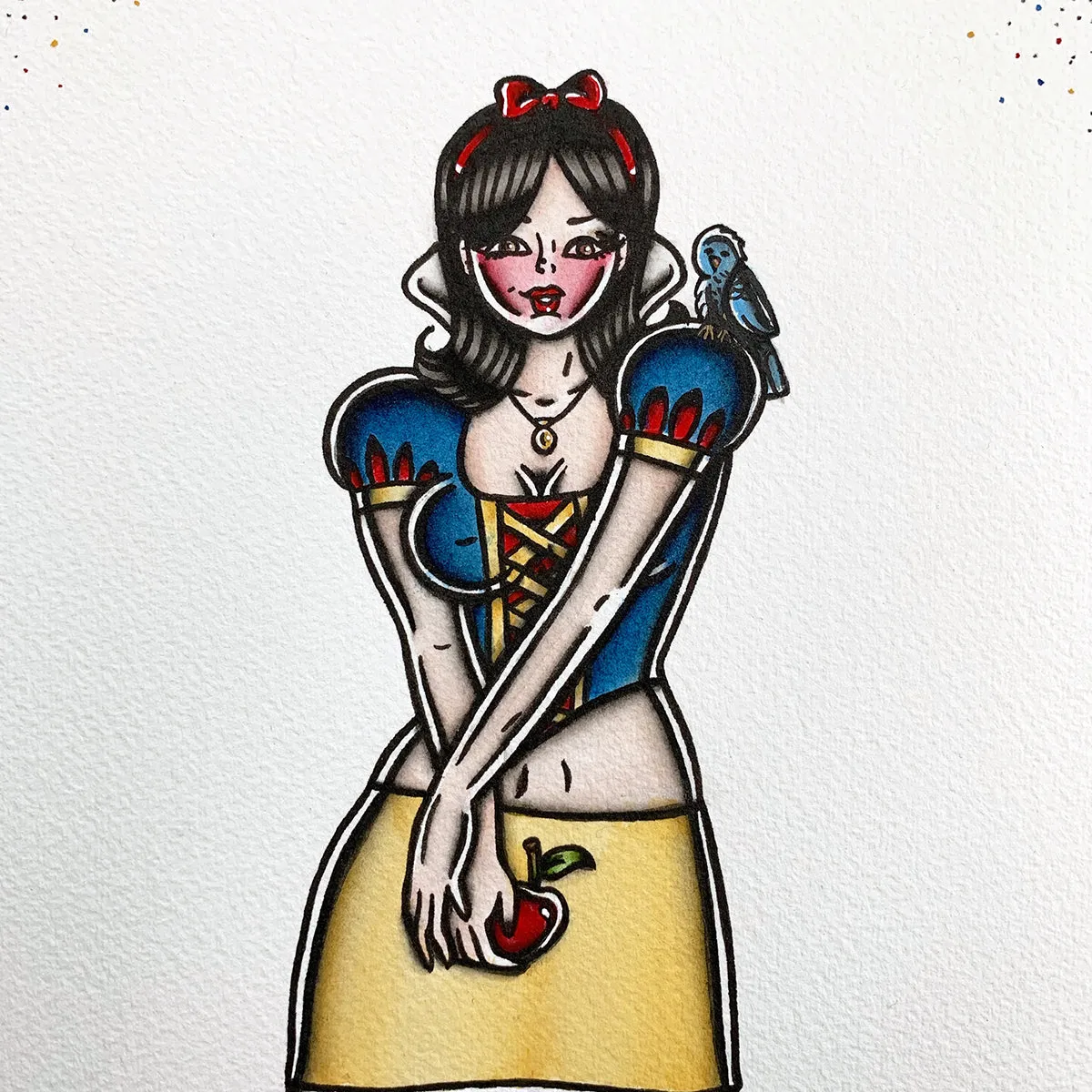 Miss Snow Print