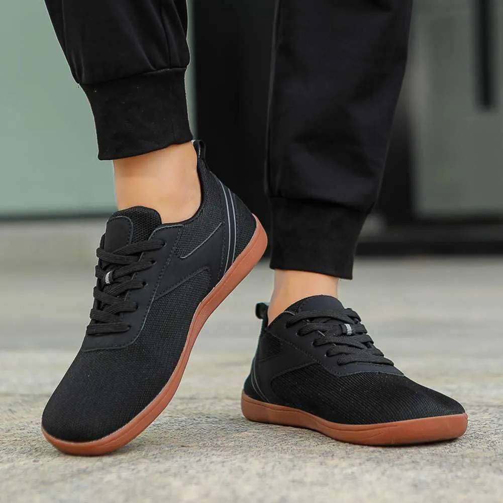 mitvr Men's Trail Running Shoes Barefoot Shoes Fashion Walking Sneakers Wide Toe Box