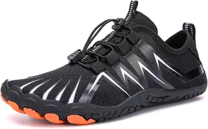 Water Shoes for Men Women Lightweight Comfortable Trail Hike Barefoot,Non-Slip Wide Toe Box Trail Swim Shoes,Outdoor Breathable Quick-Dry Grounded Footwear 2025 New Athletic Hiking Footwear