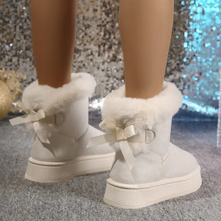 Winter Snow Boots Women Casual Warm Plush Short Boot